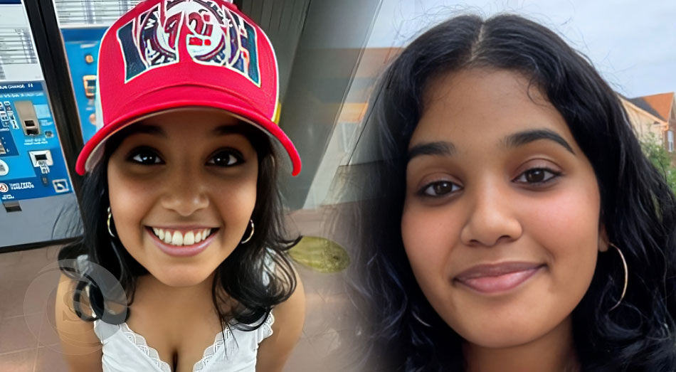 24 horas antes y hasta el día de la desaparición de Sudiksha Konanki