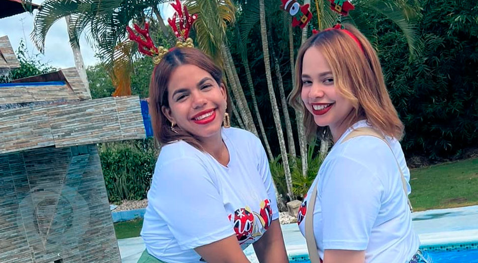 Ana Angélica del Orbe y Anyelissa María Reyes