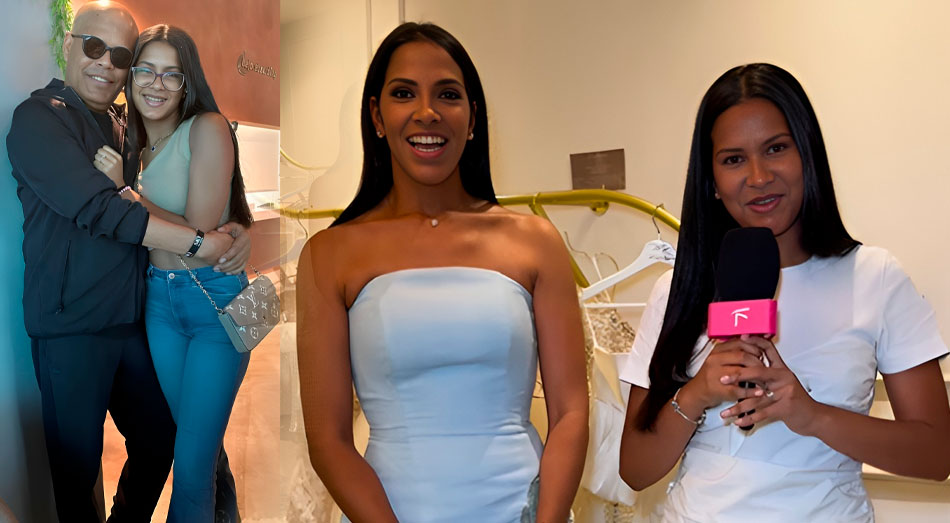 Ana Beatriz, la hija más joven del artista dominicano Rubby Pérez