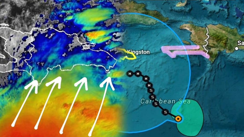 Aproximadamente 460 kilómetros al suroeste de Pedernales