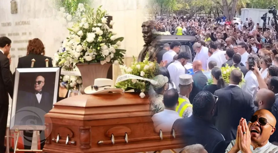 Así le dieron el último adiós a la voz más alta del merengue