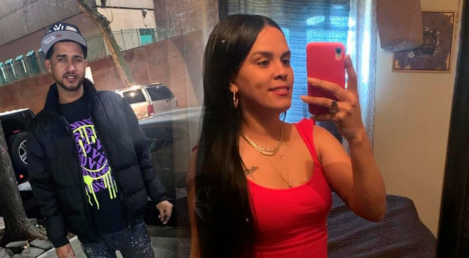 Cristian Moya y Pamela Almonte