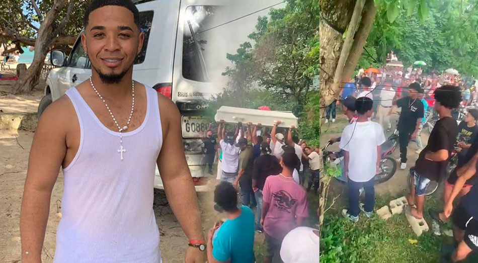 Dan cristiana sepultura al joven Reelbel Silverio Mercedes