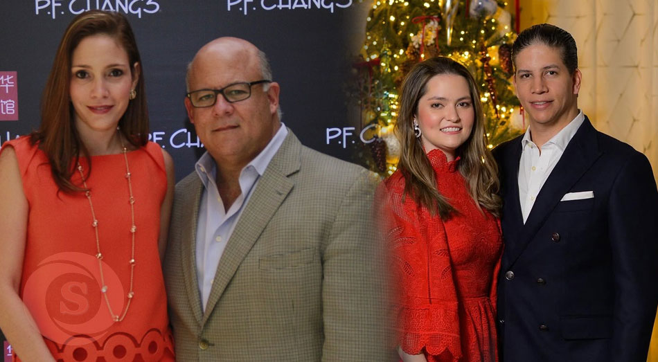 Eduardo Guarionex Estrella y su esposa Alexandra Grullón