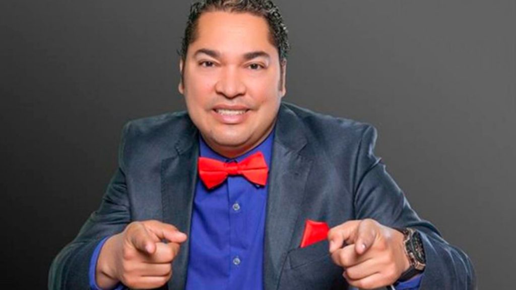 El comunicador Frederick Martínez, conocido popularmente como El Pachá