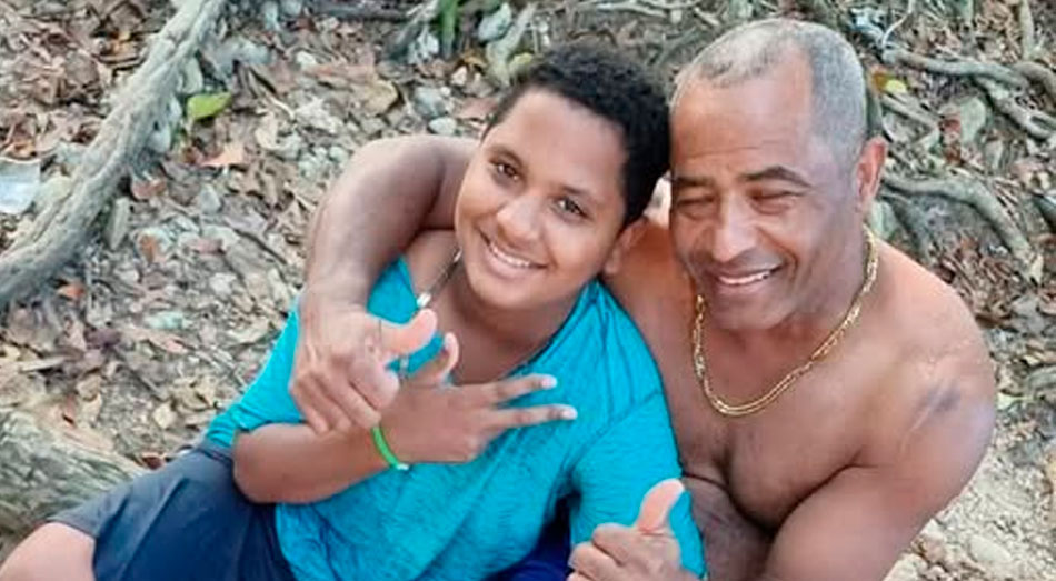 El joven Gabriel Mena, de 16