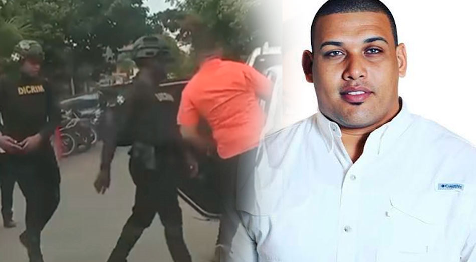 El regidor Jenry de los Santos