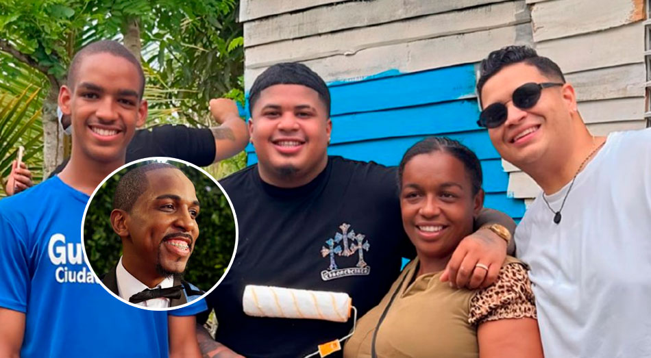 Elvin MVP y Mata Lluvia, junto con Dotol Nastra