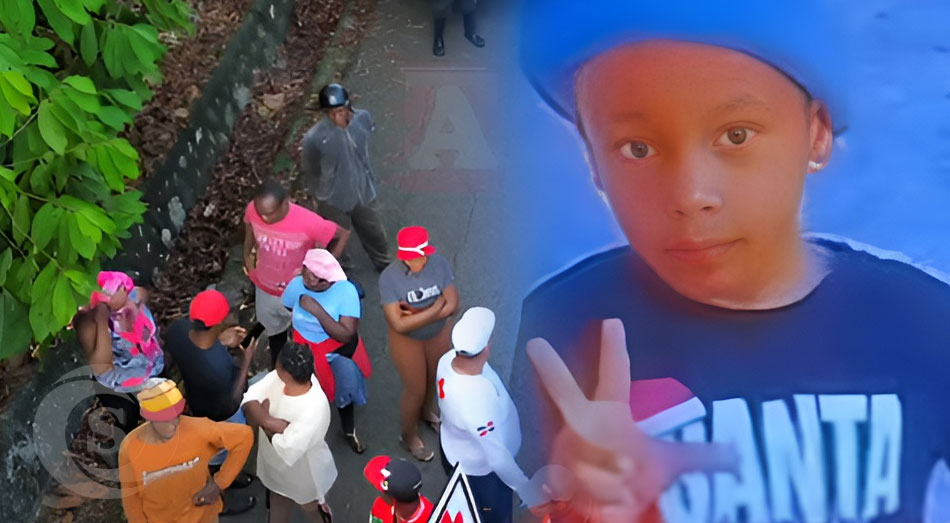 En la comunidad La Mesa, perteneciente al Distrito Municipal La Peña