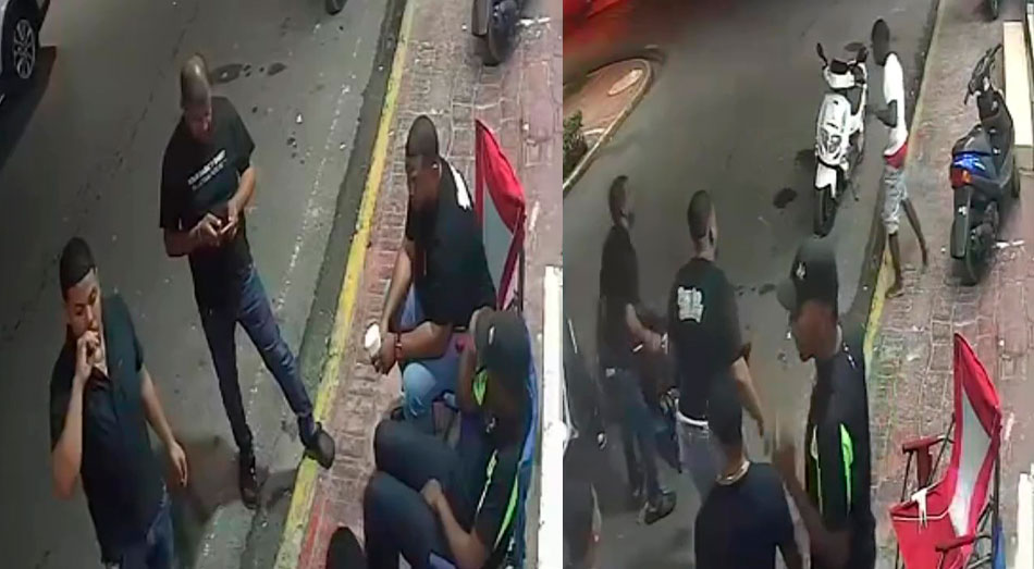 En las inmediaciones de la Iglesia Las Mercedes, en Hato Mayor