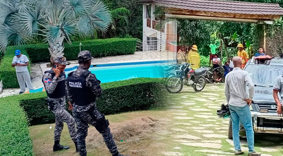 En una piscina, Dajabón