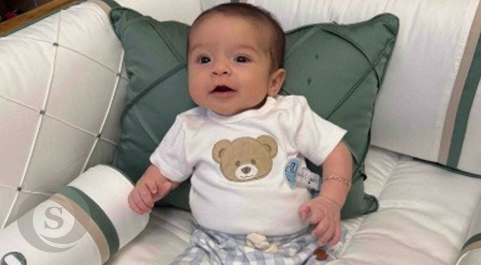 Enrico, de apenas tres meses