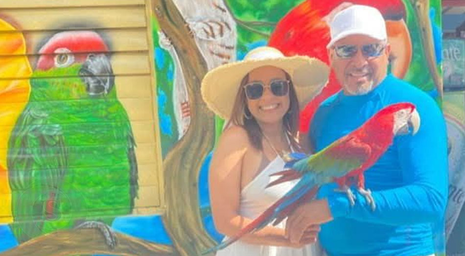 Eva Gálvez Guzmán y su esposo, Paulino Lorenzo