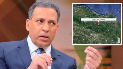 Fue localizado entre Santiago de los Caballeros y Puerto Plata