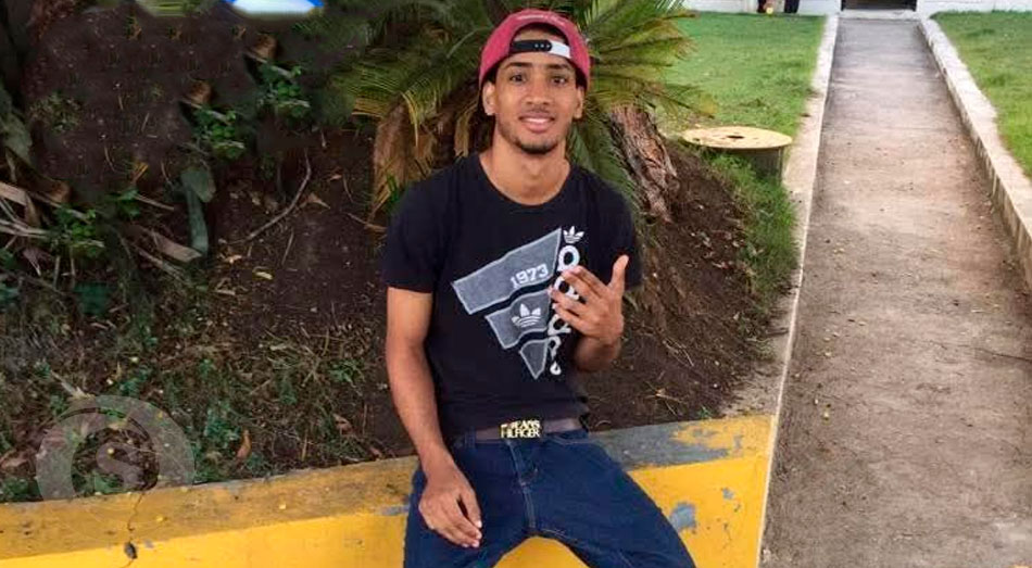 Gabriel Filpo, un joven de la ciudad de Santiago