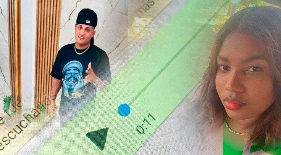 Hansel y Rosely, una pareja que llevaba un mes separada