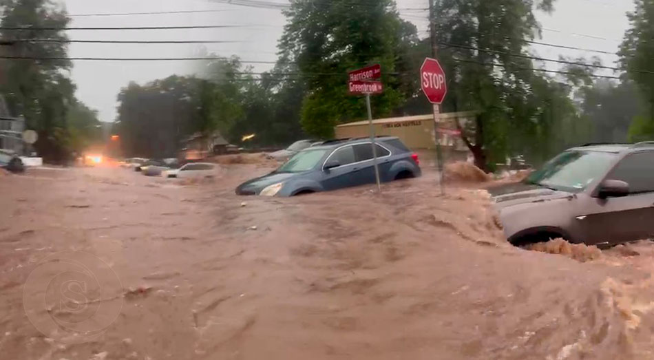 Inundaciones en Nueva Jersey