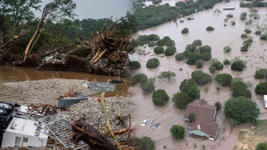 Inundaciones que azotaron Texas