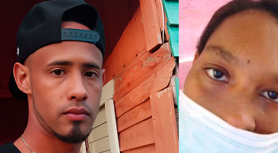 Janeth Pérez, y su expareja, Eli Acosta Polanco