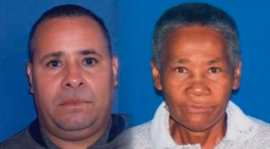 José Antonio Marte, y su madre, Claudia Marte Santana