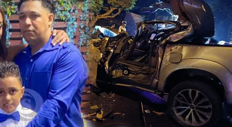 José Miguel y su hijo