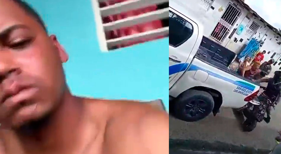 La Policía Nacional intentaron detener a un joven que se desplazaba en una pasola