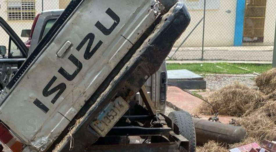La carrocería de ambas camionetas fue modificada