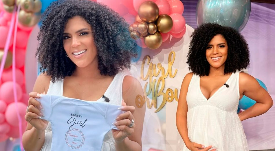 La comunicadora y actriz dominicana Francisca