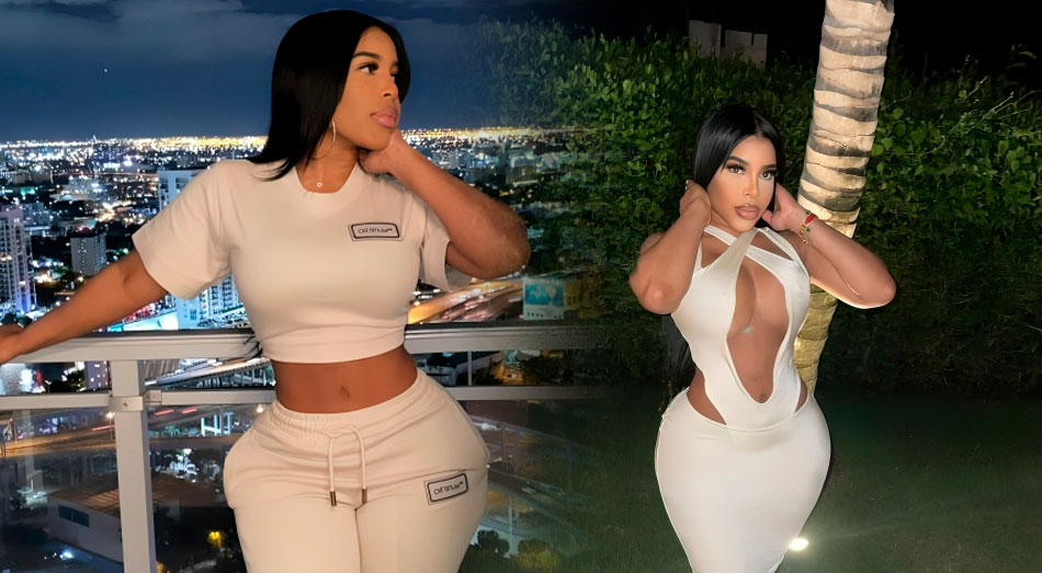 La influencer y bailarina dominicana Ariela