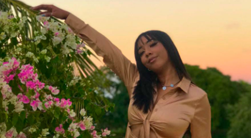 La joven Rachani Martínez Espinal,