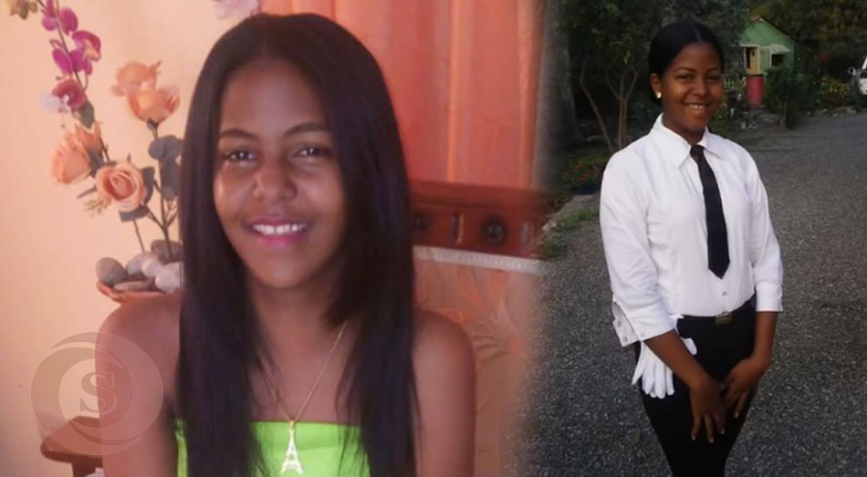 La joven Radhaysy Díaz Puello