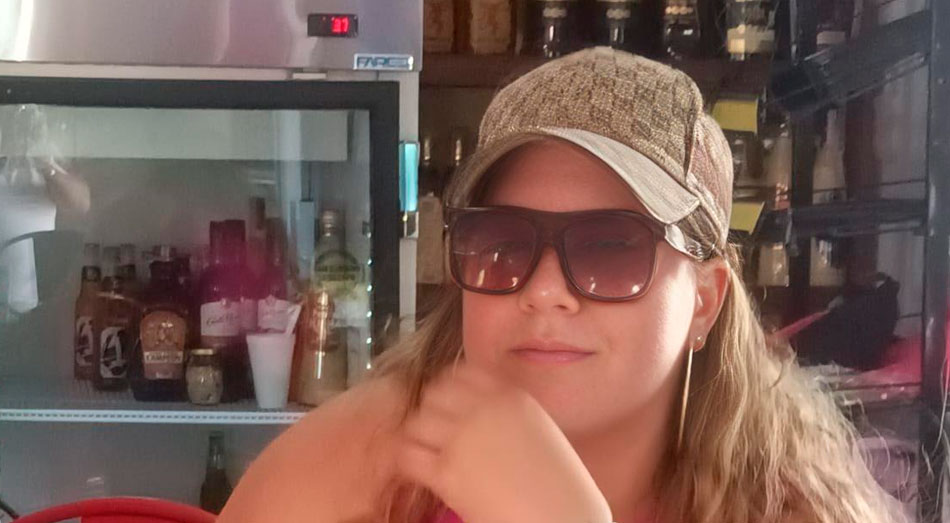 La joven Yadilsa Vázquez
