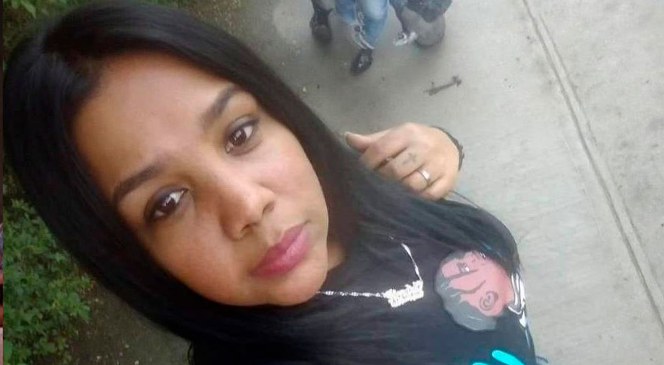 La joven identificada como Sheila