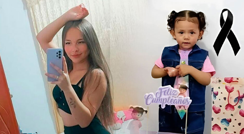 La joven madre de 22 años identificada como Silvana Torres