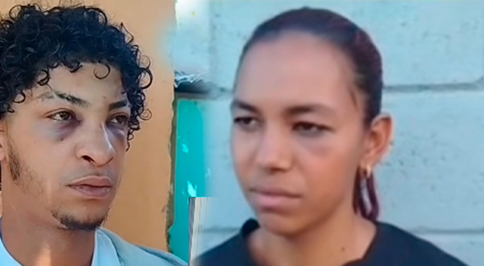 La joven rompió el silencio