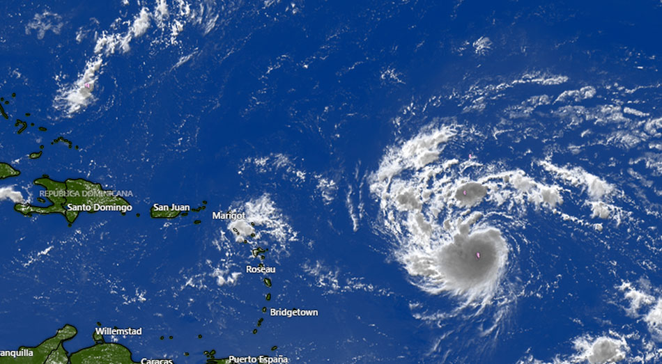 La tormenta tropical Erin, podría convertirse en huracán