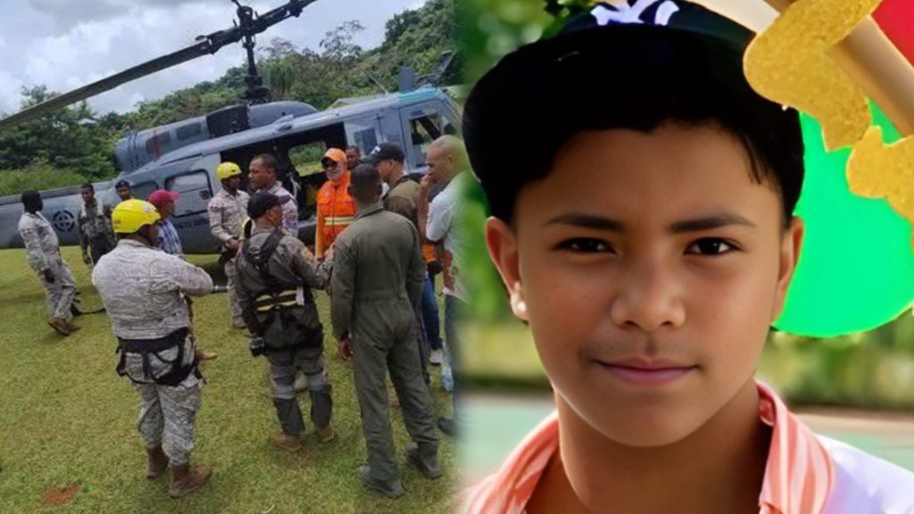 Lograron localizar con vida al joven Diego Tejeda