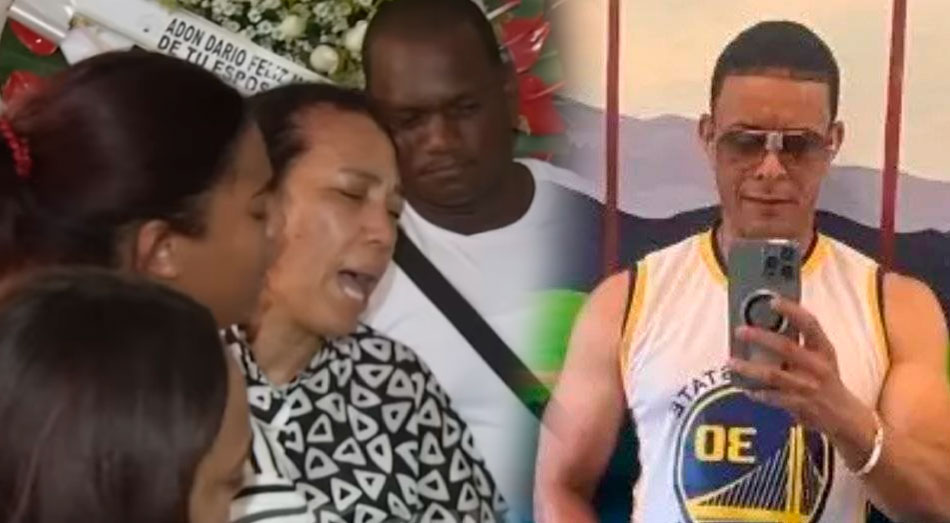 Los familiares de Adon Félix Moreta