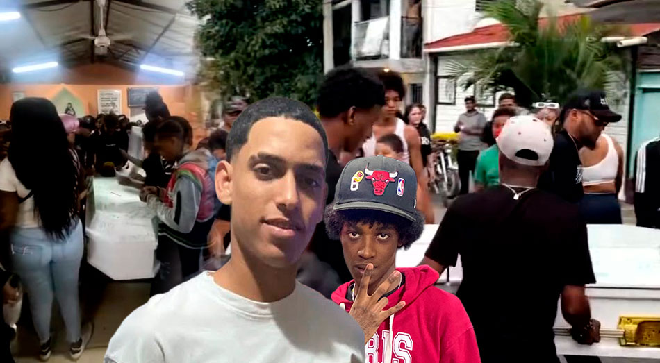 Los jóvenes Scory Manuel Tejeda y el Capital