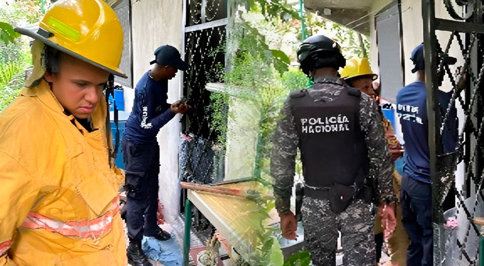Luego de haber sido dejada encerrada por su pareja sentimental