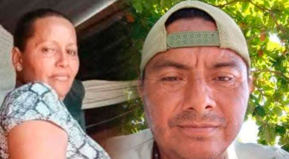 Mayra Yamileth Chávez Escobar y José Antonio Matute