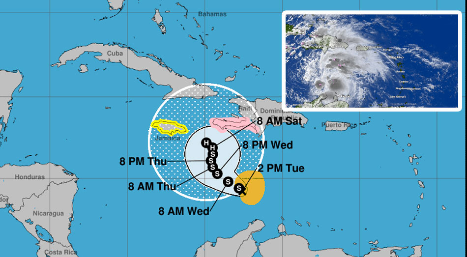 Melissa mantiene condiciones atmosféricas