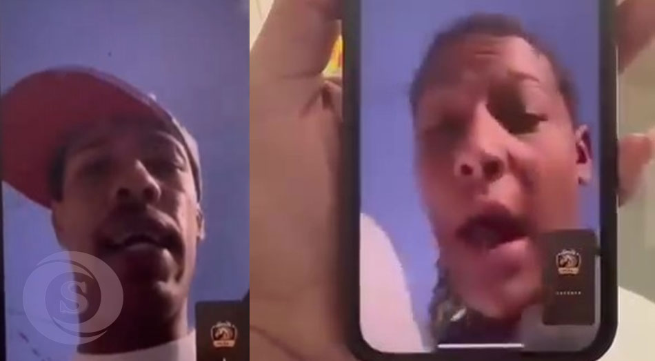 Quedaron en evidencia tras ser captados en plena videollamada
