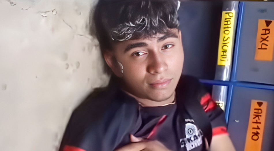 Ricardo Salguero Rojas, un joven de 19