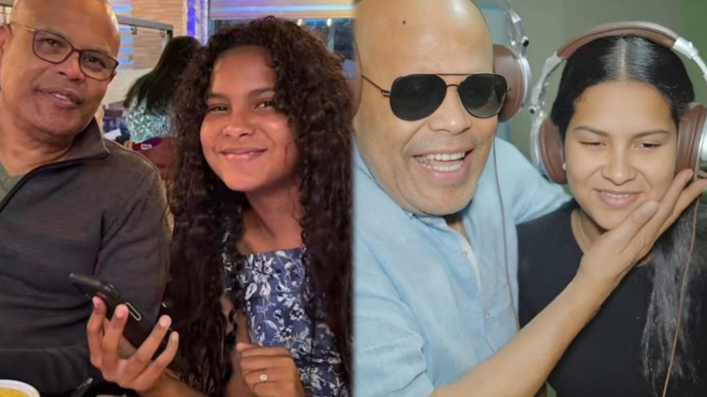 Rubby Pérez, su hija menor, Ana Beatriz