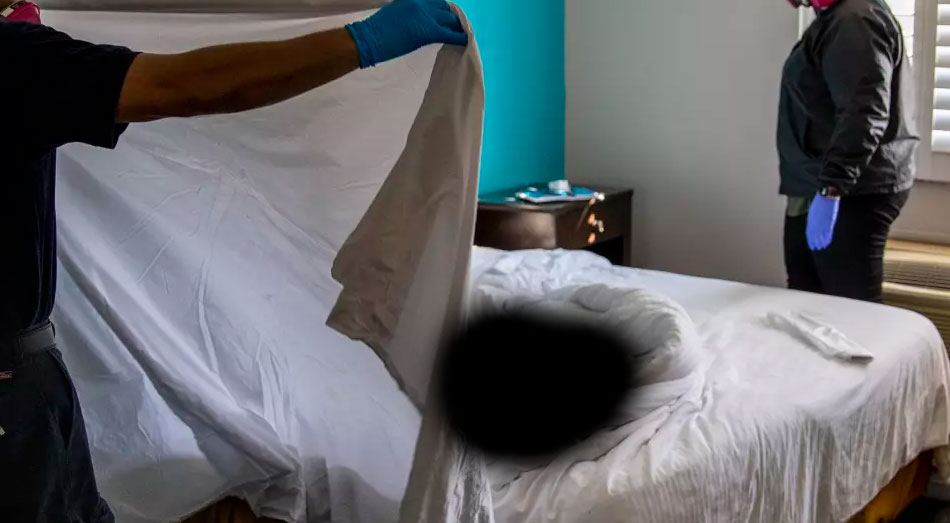 Se encontraban hospedados en un hotel