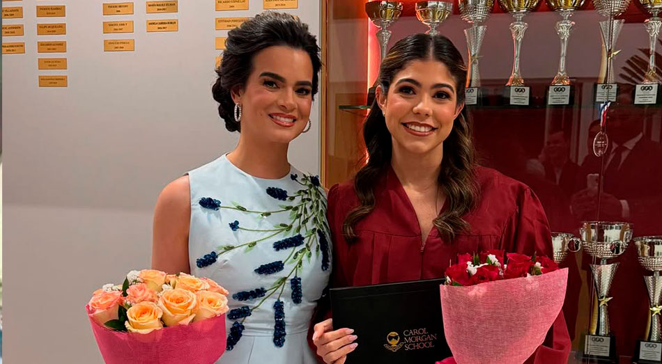 Sophia Fernández finalizó de manera exitosa sus estudios