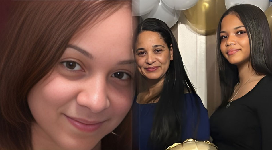 Tres mujeres dominicanas, madre, hija y tía