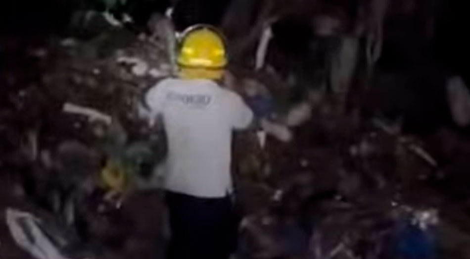 Un canal de riego en la comunidad de Pedro Corto