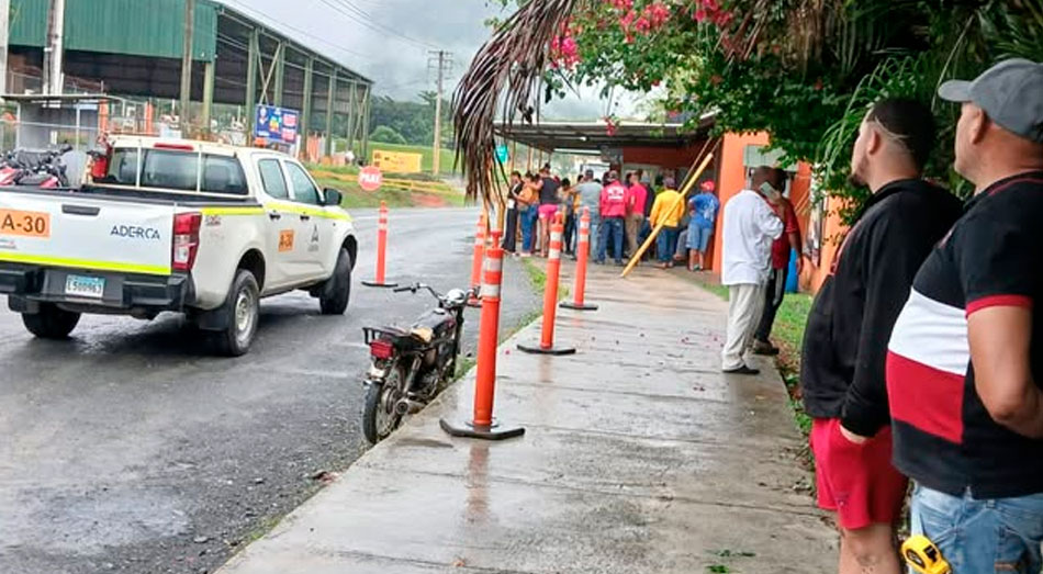 Un derrumbe en la mina de extracción de cobre y zinc